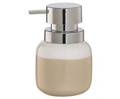 Sealskin Sphere Dispenser per Sapone Liquido, Porcellana, Sabbia del deserto, 14,3 x 10 x 10 cm