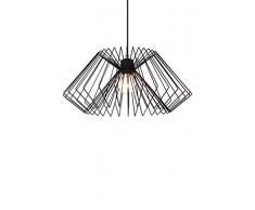 Wink design Lampadario CALTANISSETTA, E27, 15 watts, Nero