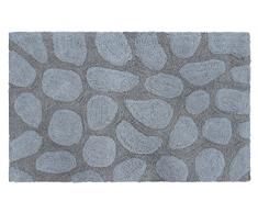 O & N Tappeto Bagno Sassi 50Â x 80Â Cotone Beige 80Â x 50Â cm