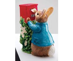 Beatrix Potter, salvadanaio in ceramica Coniglio Peter invia una lettera