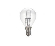 Bulk Hardware Lampada a Globo, Dimmerabile, Eco-Alogena a Risparmio Energetico E14 (Small Edison Screw), 18 W, Bianco, 5 unitÃ 