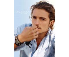 Empire 17574 Orlando Bloom, Ritratto Blue Movie Film Movie Poster - 61 x 91.5 cm