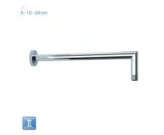 Braccio Doccia Soffione Thin Line in Acciaio Inox Quadrato