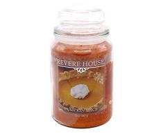 Candle Lite, Country Comfort - Candela in Barattolo, 650 g, Pumpkin Saffron