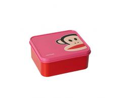 Room Copenhagen F20300000 - Scatola Porta Pranzo Paul Frank, 6,6 x 14 x 16 cm, Colore: Rosa