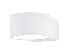 Trio Leuchten Trio 223410131 Lampada da Parete, Metallo, 15x10.5x6 cm, Bianco, 15x10.5x6 cm