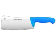 Arcos Serie 2900 - Mannaietta Mannaia da Cucina Coltello Scannare Coltello Macellaio - Lama Acciaio Inossidabile Nitrum 200 mm - Manico Polipropilene Colore Blu