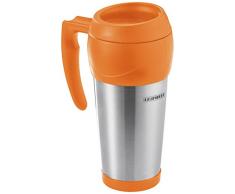 Leifheit 25784 Bicchiere Termico, 500 ml, Arancione
