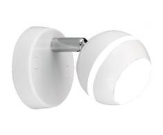 Trio Leuchten Trio 828210101 Baloubet Faretto LED, 1x3.8 Watt, Bianco, 8 cm SMD 3,8W