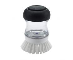 OXO Spazzola con Dispenser, Plastica, Bianco