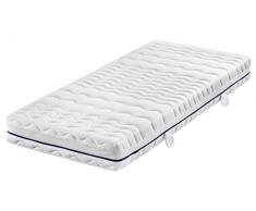 Badenia Traumnacht Materasso 3-Star a Molle Insacchettate a 5 Zone Tonico Ortopedico, Durezza 2, Poliestere, 80 x 200 x 20 cm