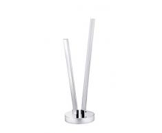 Eglo Parri Lampada da Tavolo, Cromo Bianco