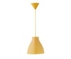Els Banys, Pop, Lampada a sospensione, in PVC, cavo dello stesso colore del paralume, Giallo (senffarben)