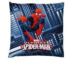 Bassetti 9286371 Spider-Man Cuscino Imbottito Colore Rosso Singolo