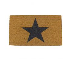 Maine Furniture Co M900101 Zerbino, Marrone, Star Doormat - 55 X 90 CM