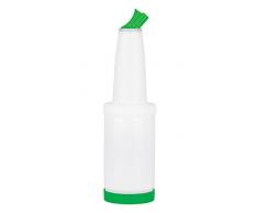 PADERNO 44106G10 Contenitore Versatore, 1 lt, Plastica, Verde
