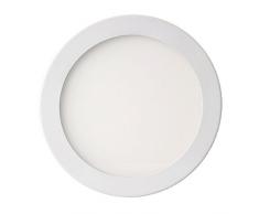 tempo di saldi Lampada Pannello Led 18W Rotondo 22 X 22 Cm Plafoniera Ad Incasso Luce Naturale