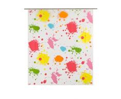 Opportunità 11K15000000 Splatch tenda gancio con bianco / giallo / verde / anello blu - 180 x 200 cm, arancione, 2 UnitÃ