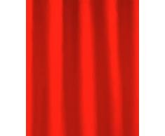 Kleine Wolke Kito 4937462238 - Tenda per Doccia, 120 x 200 cm, Colore: Rosso