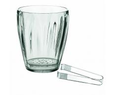 Guzzini Aqua Secchiello Ghiaccio C/Pinza Ã14 x H 16 cm