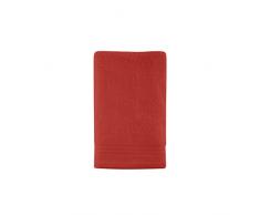Eiffel Textile Asciugamano da Doccia, Cotone, Rosso, 70Â x 140Â x 10Â cm