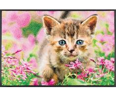 wash+dry 019490 zerbino Zerbino decorativo Interno Rettangolare Multicolore