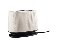 Bodum Bistro Toaster Tostapane, Bianco, 15.5x26.5x21.5 cm