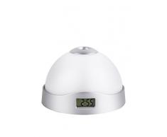 imperii Orologio con Sveglia LED Bianco
