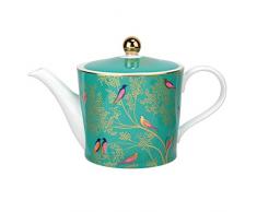 Portmeirion Home & Gifts SMC78923-XG Teiera Chelsea, Ceramica, Verde, 290 x 175 x 150 cm