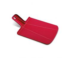 Joseph&Joseph JJ122 Chop2Pot Plus Tagliere Multifunzione, Rosso