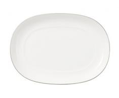 Villeroy & Boch Anmut Platinum No1 Piattino per Salsiera, 20 cm, Porcellana Bone China, Multicolore