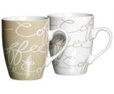 Ritzenhoff & Breker 032178 Cornello Creme - Set di 2 Tazze da caffÃ¨