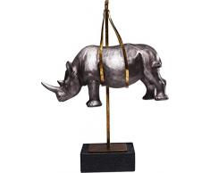 KARE Hanging Rhino Statuetta Decorativa, Multicolore, One Size