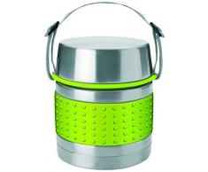 IBILI Thermos per Alimenti Solidi, in Acciaio Inox, Acciaio Inox, Argento/Verde, 750 ml
