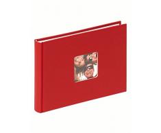 Walther Design, Album Foto Da Incollare Fun, Rosso, 22 x 16 cm