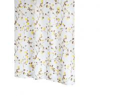 RIDDER Berry 463780-350 - Tenda da Doccia in Tessuto, con Anelli Inclusi, 180 x 200 cm, Colore: Marrone