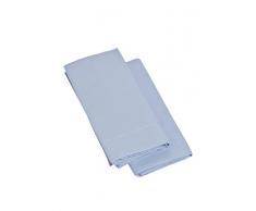 Ipersan Coppia Federe 3 volani azzurro 52x83