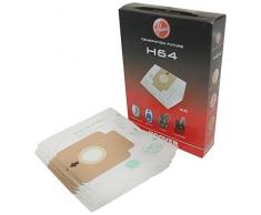 Genuine Hoover Aspirapolvere H64 Borsa di Polvere, Confenzione da 5