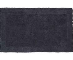 Grund Luxor Tappeto per Il Bagno, Cotone Organico, Antracite, 50x80 cm
