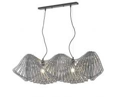 ONLI Lampada da soffitto Camino Color Titanio