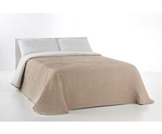 VIALMAN - Trapunta Beige per Letto da 180 cm: 270 x 270 cm