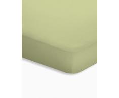 Schlafgut Jersey-Elasthan Topper Lenzuolo con Angoli, Cotone/Tessuti Misti, Tenue, 220.0 x 100.0 cm