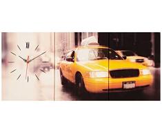 Asir Group LLC 228Â cla3608Â Clock Art, Decorativ Canvas Orologio da Parete