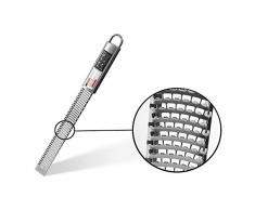 H&H 0 Grattugia, Numero 5, Acciaio Inossidabile, 33x3x4 cm