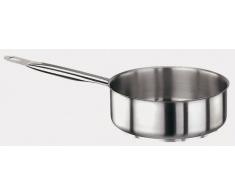 PADERNO 11008-16 Casseruola Bassa, Un Manico, in Acciaio Inox, 16 cm