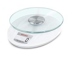 Soehnle Roma Bilancia da Cucina Digitale, Bianco, 5 kg/1 g