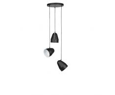 Mathias 3278056 Lampadario, Metallo, 25 W, Nero, D40 H120