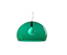 Kartell Fl/Y Lampada a Sospensione, E27, 15 W, LED, Verde Smeraldo