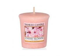 Yankee Candle - Candela votiva a forma di fiore di ciliegio, in cera, 4,6 x 4,2 x 5,3 cm