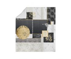 Plaid in Pile Stampato e Sherpa William